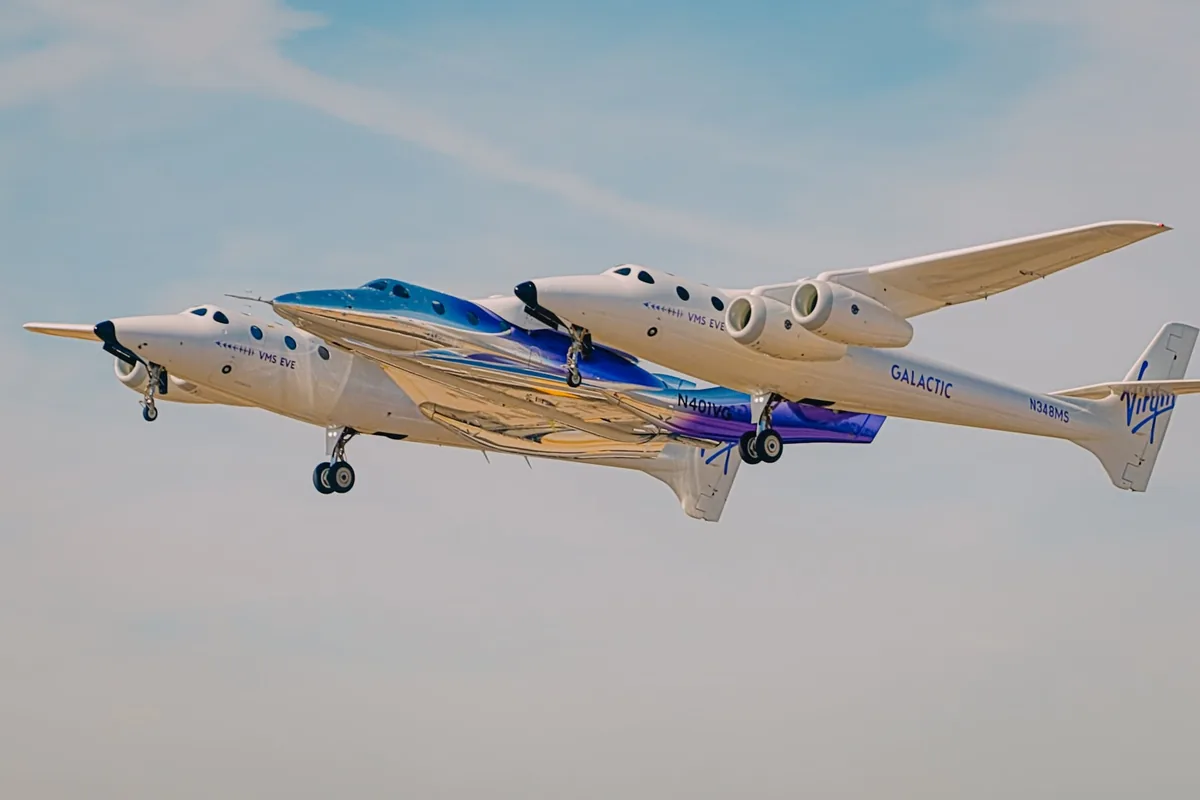 Virgin Galactic, Yeni Nesil Delta Sınıfı Uzay Uçağını Yeni Üssünde Tanıttı