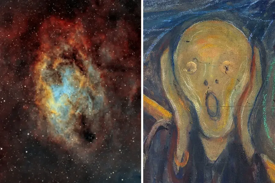 Cadılar Bayramı Haftasında Gökyüzünde Çığlık Nebulası ve Gezegen Gözlemleri