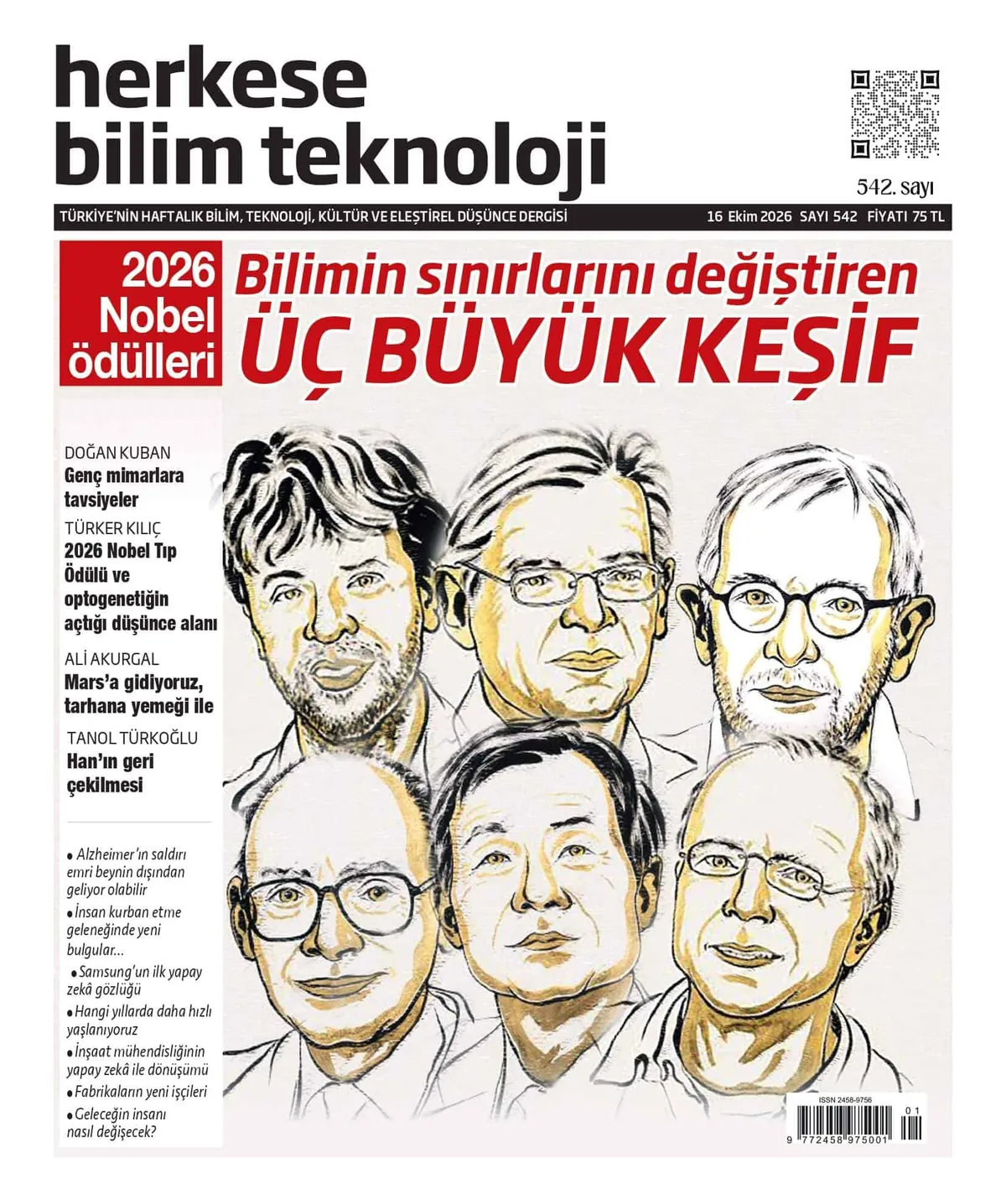 Nobel Special Issue from HBT: Three Major Discoveries Reshaping Science