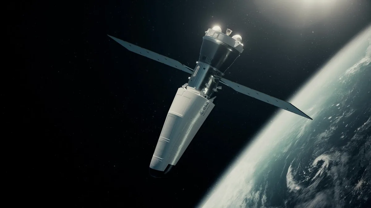 Europe's Space Rider vehicle comes crashing down during drop test