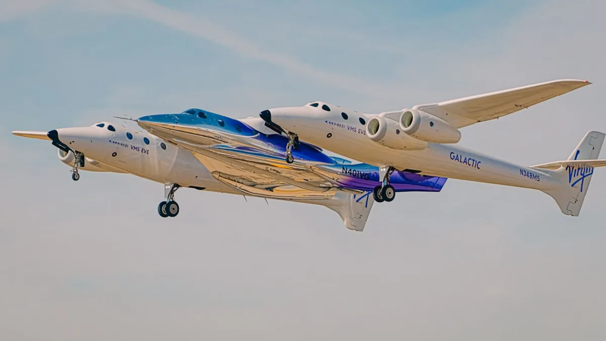 Virgin Galactic'in Yeni Nesil Uzay Uçağı Apeiron İlk Kez Gökyüzüne Çıktı