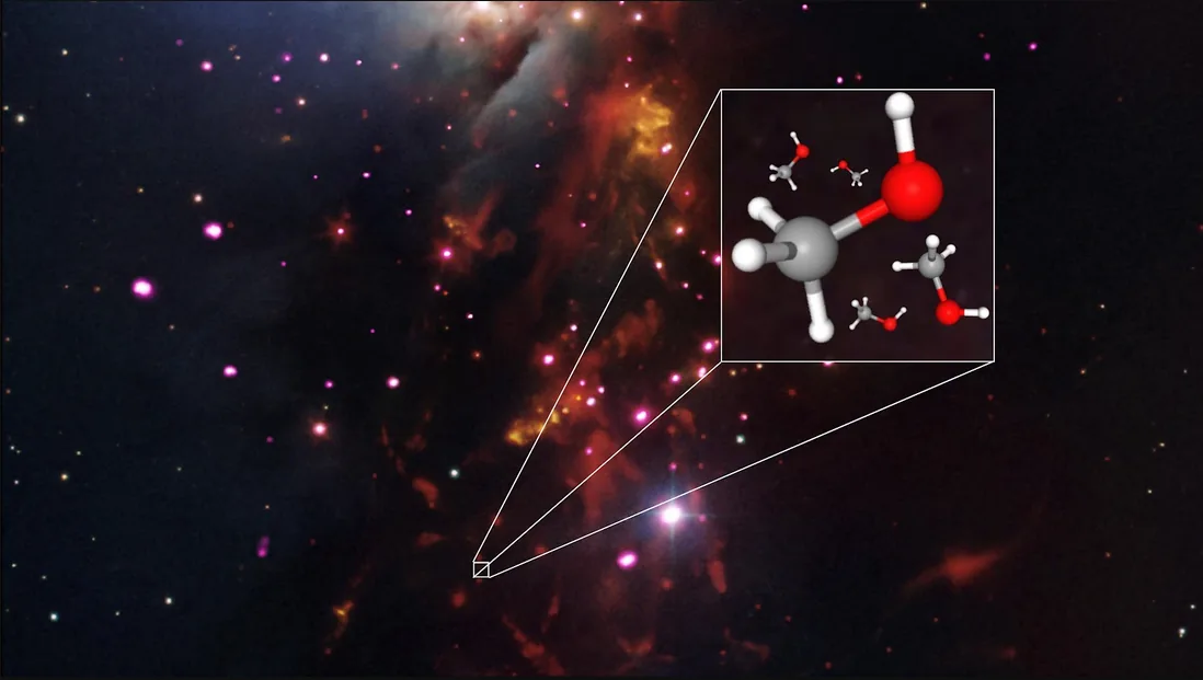 Cosmic Cocktail: ALMA Reveals Exotic Methanol Around Young Stars