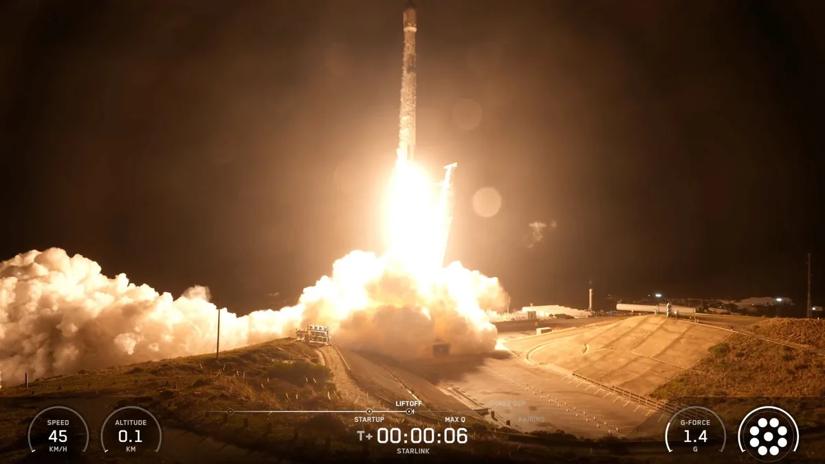 SpaceX, Cadılar Bayramı Gece Yarısında 27 Starlink Uydusunu Yörüngeye Gönderdi